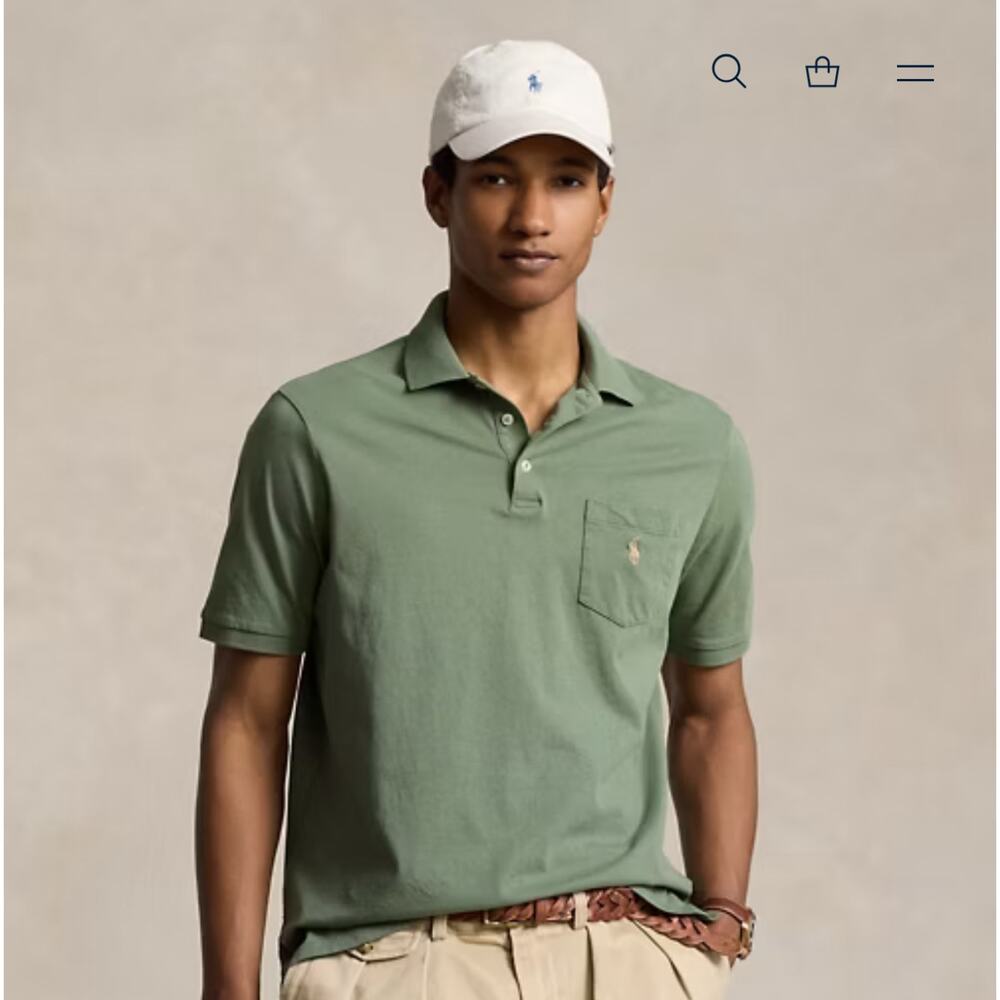 Ralph Lauren Classic Fit Garment-Dyed Polo Shirt